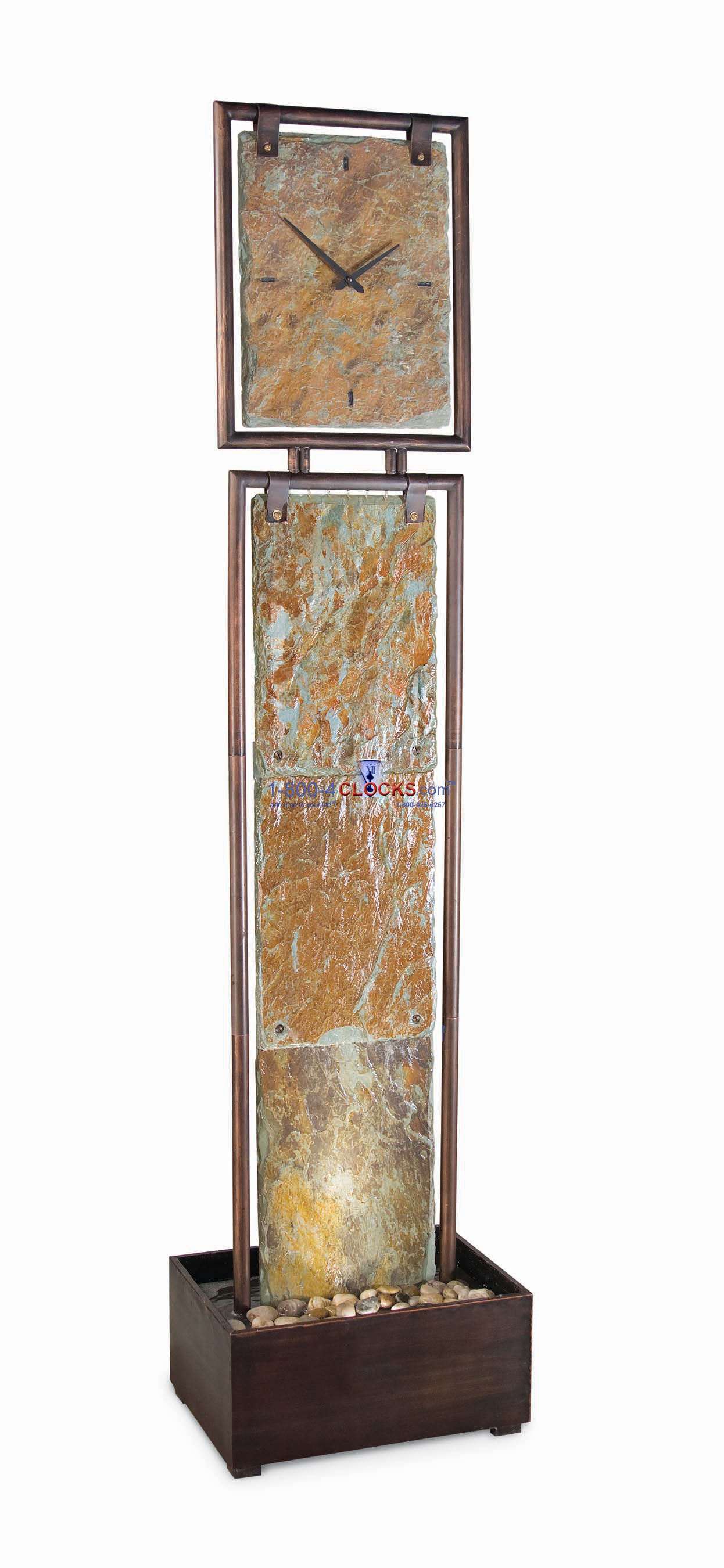 Ridgeway Everest Waterfall Floor Clock