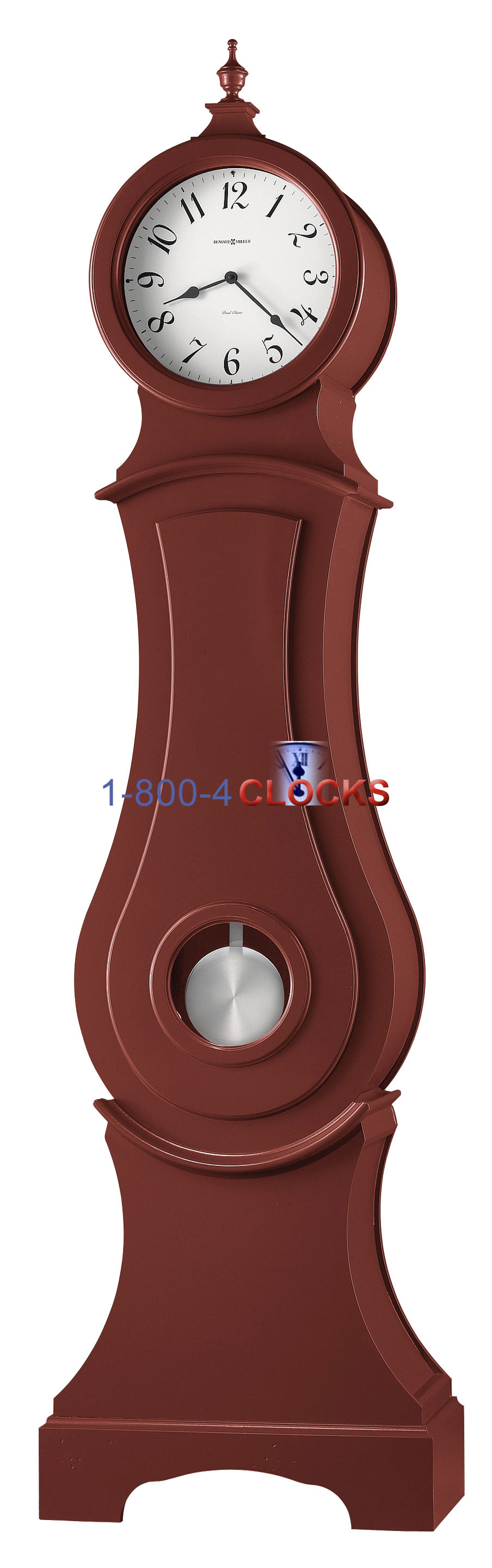 Howard Miller Hannover-Chili Red Grandfather Clock