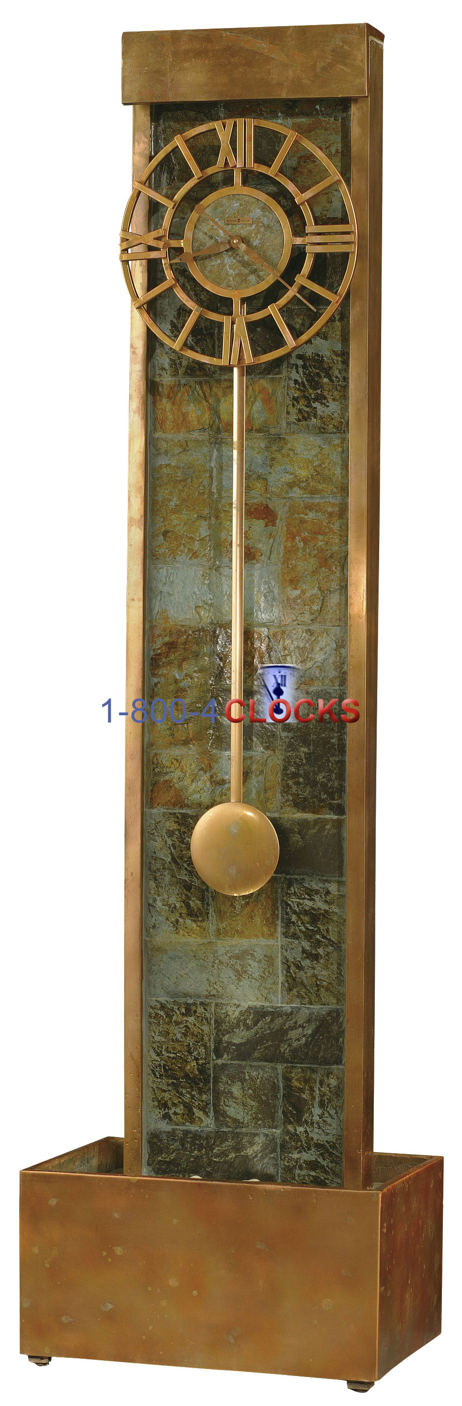 Howard Miller Oasis Fountain Water Grandfather Clock