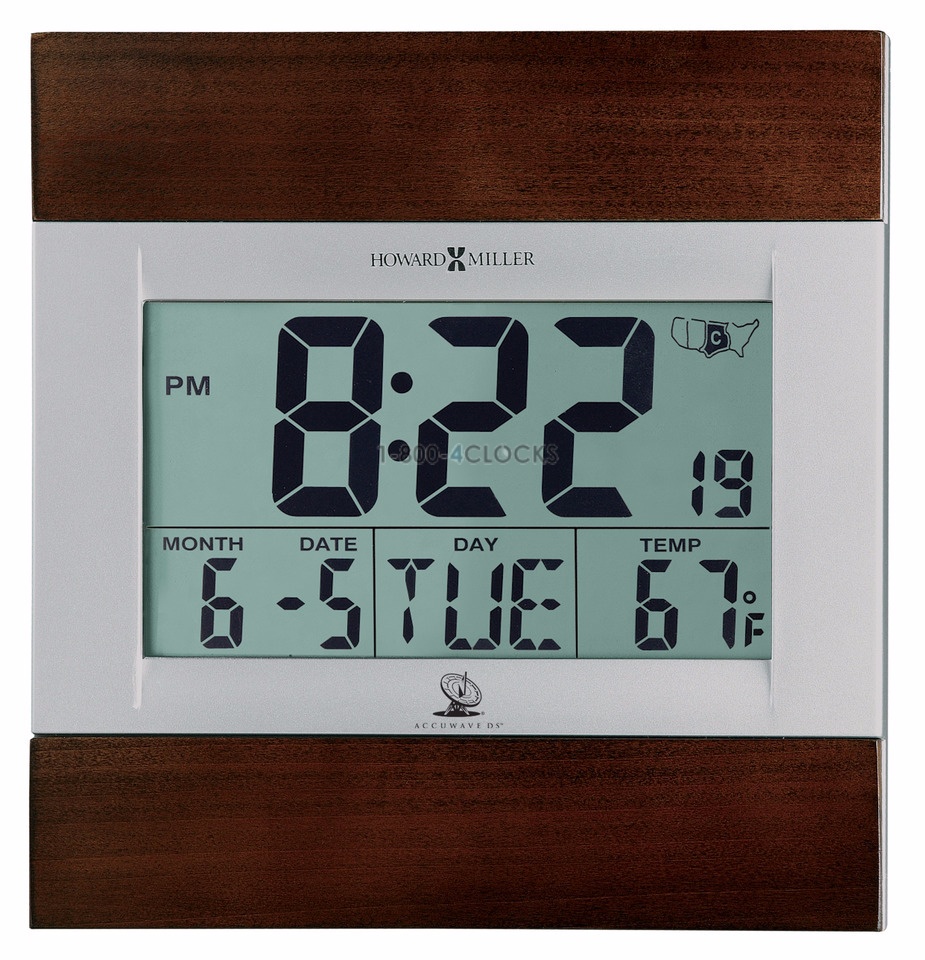 Howard Miller Techtime III Wall Clock