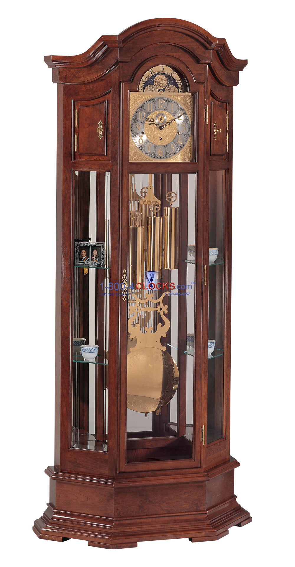 Bulova Trafalgar Centurian Cherry Grandfather Clock