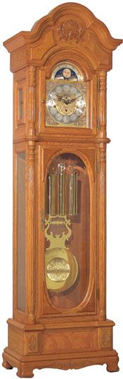 Hermle Triple Chime Grandfather Clock