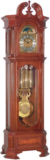 Hermle Triple Chime Grandfather Clock