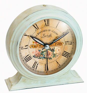 Infinity Instruments Boutique de Fleur Alarm Clock