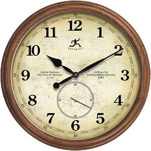 Infinity Instruments The Explorer Wall Clock