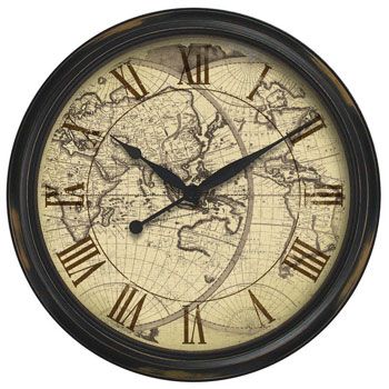 Infinity Instruments The Columbus Wall Clock