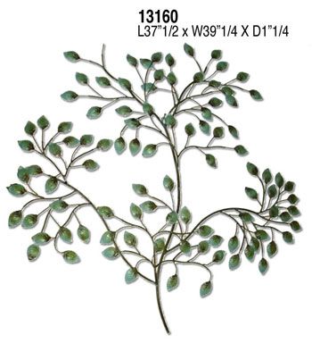 Infinity Instruments Reflection Tree Wall Clock