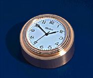 Button Clock w/Waterfall Bezel