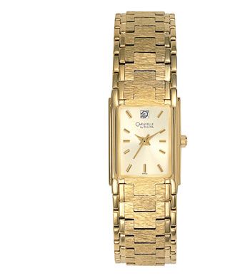Caravelle Diamond Collection Ladies Watch