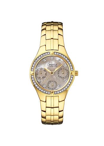 Caravelle Crystal Collection Ladies Watch
