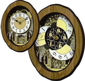 Rhythm CTS Nostalgia Light Wall Clock