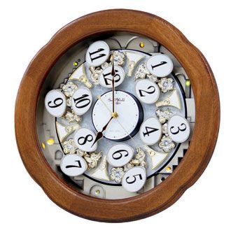 Rhythm Clocks Angel Blossom