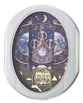 Rhythm Clocks Peaceful Cosmos Entertainer