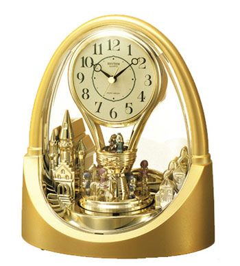 Rhythm Fairy Tale Balloon Wall Clock
