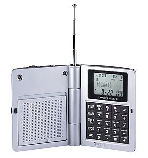 Howard Miller Radio Travel Alarm