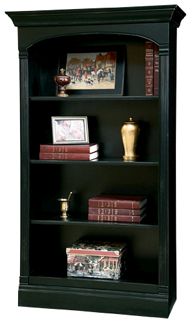 Howard Miller Alexandria Small - Antique Black Curio Cabinet