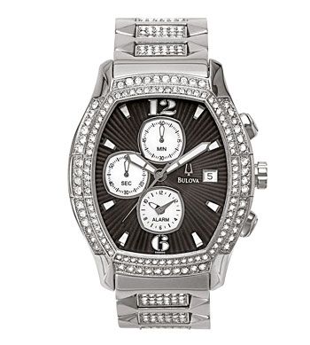 Bulova Crystal Collection Mens Watch