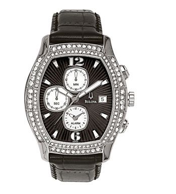 Bulova Crystal Collection Mens Watch