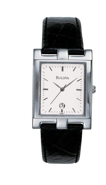 Bulova Strap Collection Mens Watch