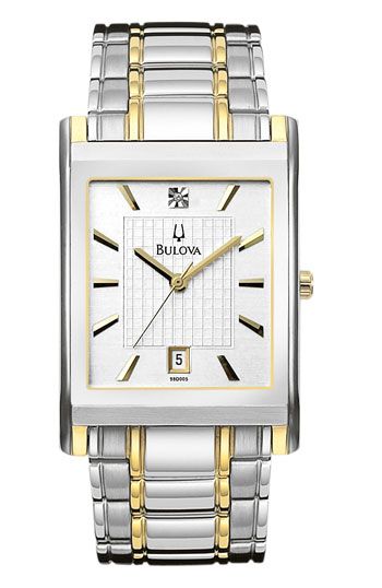 Bulova Diamond Collection Mens Watch