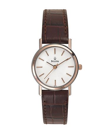 Bulova Strap Collection Ladies Watch