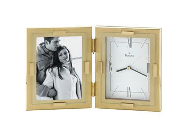 Bulova Esteem Picture Frame Clock