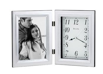Bulova Allegro Picture Frame Clock