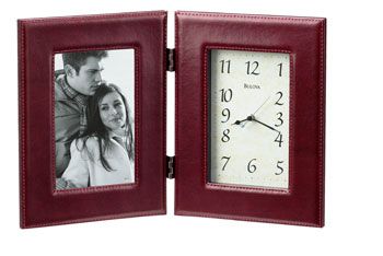 Bulova Bryant II Picture Frame Clock