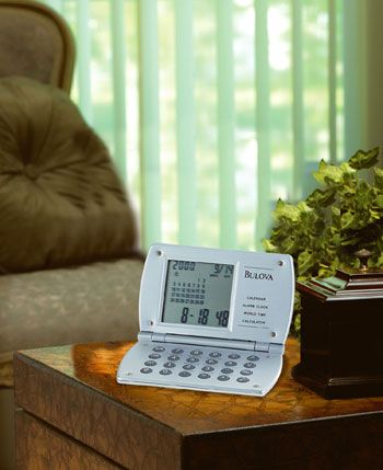 Bulova Excel Travel Alarm Clock