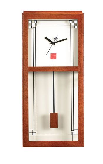 Bulova Frank Lloyd Wright Collection Gilmore Wall Clock