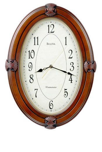 Bulova Brandon Wall Chimes Clock