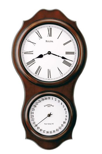 Bulova Wooden Wall Clock Collection