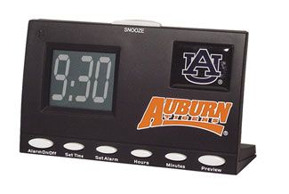 Alabama Auburn U Football NCAA Sports Clock w Best Plays