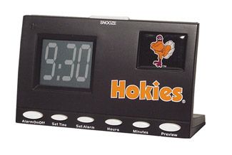 Virginia Tech Hokies NCAA Football Sports Clock w Best Plays