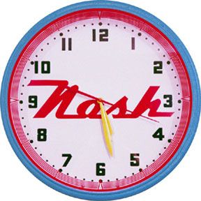 Nash 20 Inch Neon Clock