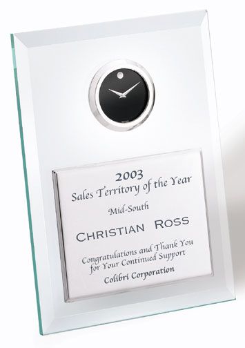 Movado Engraving Plaque