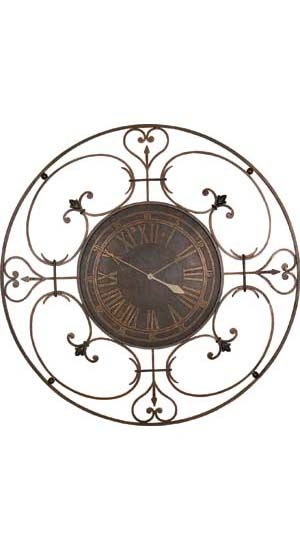 Ridgeway La Fleur Wall Clock