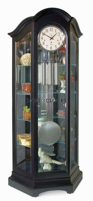 Ridgeway Decorah Curio Grandfather Clock