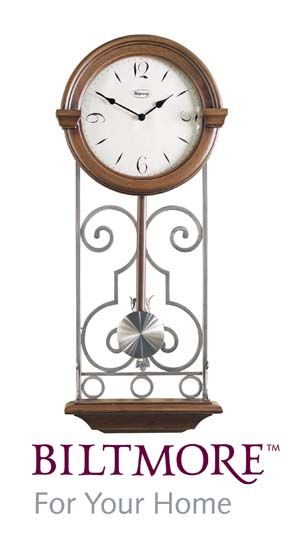 Ridgeway Biltmore Library Wall Clock