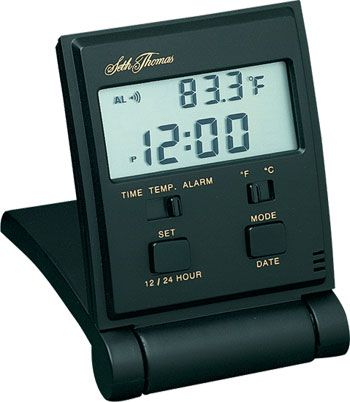 Seth Thomas Travatemp Travel Alarm Clock