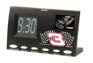 Dale Earnhardt Nascar Racing Driver Collectible Sports Clock - Best Moments
