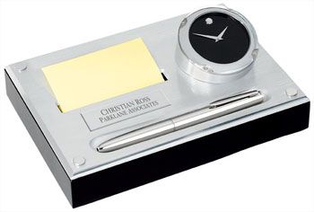 Movado Desk Set Clock
