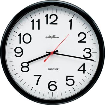 Seth Thomas Thinline Wall Clock