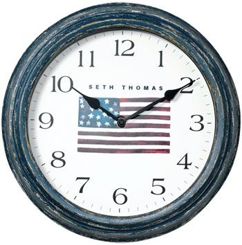 Seth Thomas Patriot Wall Clock