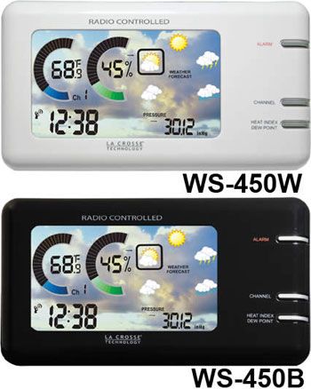 La Crosse Technology Color Forecast Station Clock