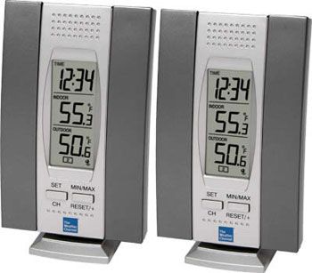 LaCrosse Technology Wireless Thermometer Clock