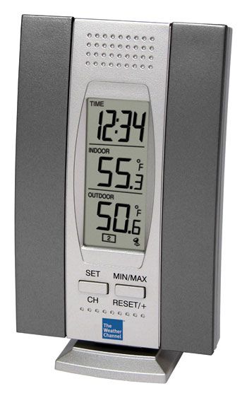 LaCrosse Technology Wireless Thermometer Clock