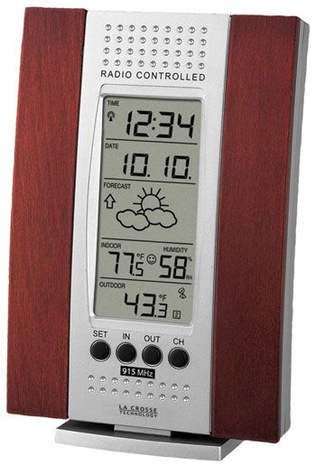 LaCrosse Technology Wireless Forecast Station Clock