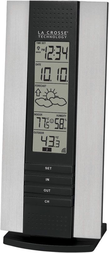 LaCrosse Technology Wireless Forecast Station Clock