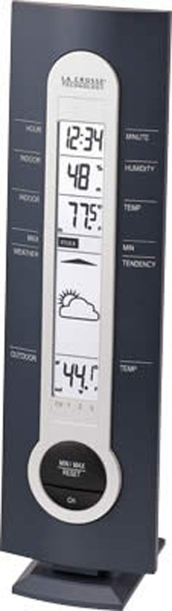 LaCrosse Technology Wireless Forecast Station Clock